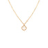 Sweet Alhambra Pendant Necklace 18K Yellow Gold and Mother of Pearl