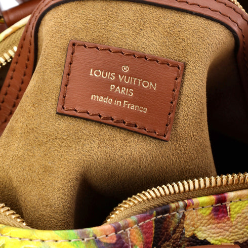 Speedy Bandouliere Bag Limited Edition Flowers Monogram Canvas 25