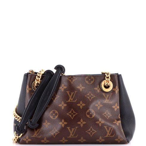 Surene Handbag Monogram Canvas with Leather BB