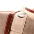 Woody Tote Canvas with Leather Medium