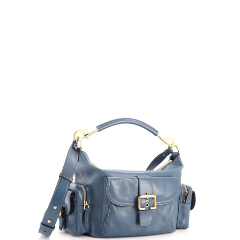 Camera Shoulder Bag Leather Medium