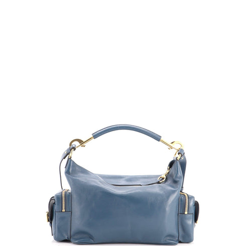 Camera Shoulder Bag Leather Medium
