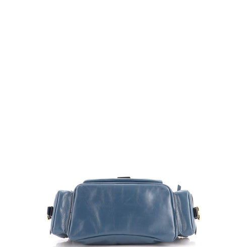 Camera Shoulder Bag Leather Medium