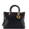 Vintage Lady Dior Bag Cannage Quilt Lambskin Large