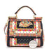 Miss Sicily Bag Printed Leather Medium