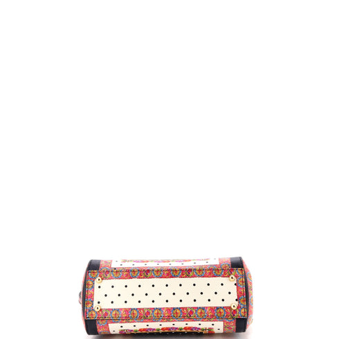 Miss Sicily Bag Printed Leather Medium