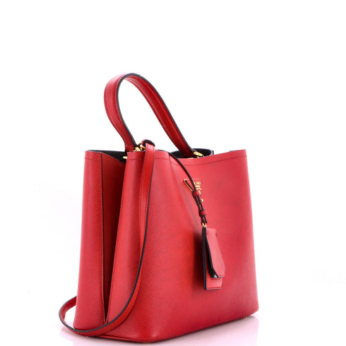 Panier Bucket Bag Saffiano Leather Large