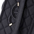 Filigree Vanity Case Quilted Caviar Small