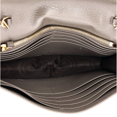 Interlocking Wallet on Chain Leather