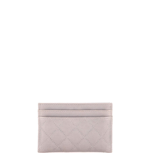 Boy Card Holder Quilted Caviar