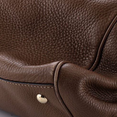 Bamboo Shopper Tote Leather Large