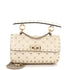 Rockstud Spike Flap Bag Quilted Leather Small