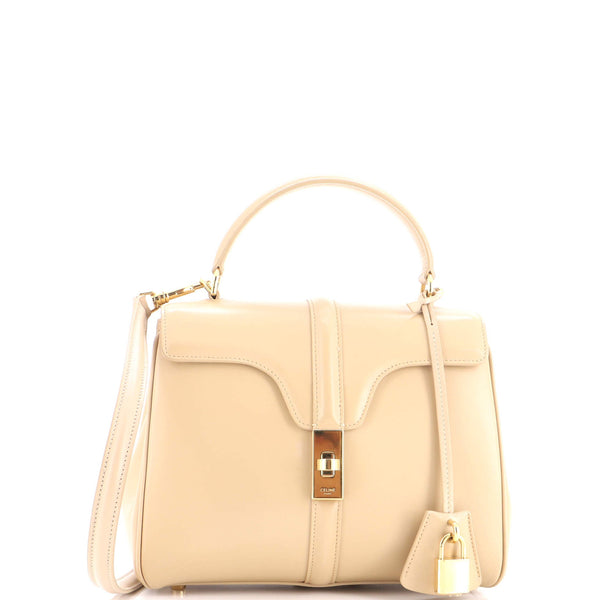 16 Top Handle Bag Smooth Calfskin Small
