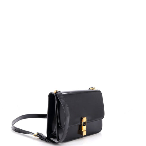 Carre Satchel Patent Medium