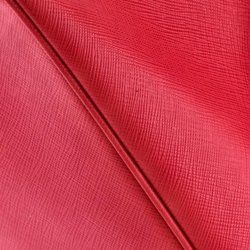 Double Zip Lux Tote Saffiano Leather Large
