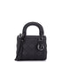 Ultra Matte Lady Dior Chain Bag Cannage Quilt Calfskin Mini