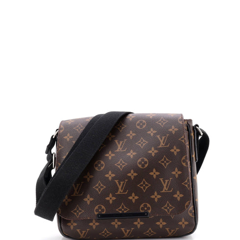 District Messenger Bag Macassar Monogram Canvas PM