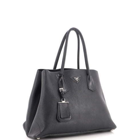 Cuir Double Tote Leather Large
