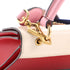 Queen Margaret Top Handle Bag Colorblock Leather Small
