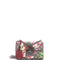 Padlock Shoulder Bag Blooms Print GG Coated Canvas Small