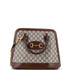 Horsebit 1955 Top Handle Bag GG Coated Canvas with Leather Medium