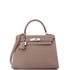 Special Order Kelly Handbag Etoupe Epsom with Palladium Hardware 28