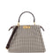 Peekaboo ISeeU Bag Houndstooth Wool Medium