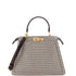 Peekaboo ISeeU Bag Houndstooth Wool Medium