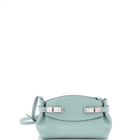 Hug Soft Crossbody Bag Leather Small