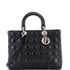 Vintage Lady Dior Bag Cannage Quilt Lambskin Large