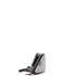 Triangle Double Pouch Crossbody Crystal Embellished Satin Mini