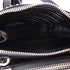 Triangle Double Pouch Crossbody Crystal Embellished Satin Mini
