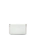 Maxi Triangle Logo Chain Flap Bag Brushed Leather Small