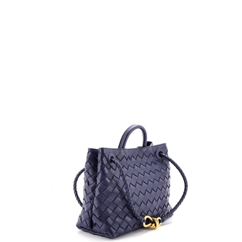 Andiamo Top Handle Bag Intrecciato Nappa Small