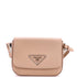 Identity Flap Shoulder Bag Saffiano with City Calf Small