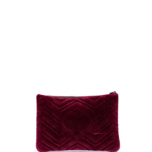 GG Marmont Pouch Matelasse Velvet