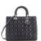 Lady Dior Bag Cannage Quilt Lambskin Large