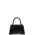 Hourglass Top Handle Bag Leather Small