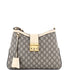 Padlock Chain Shoulder Bag GG Coated Canvas with Leather Medium