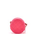 Round Clutch with Chain Quilted Caviar Mini