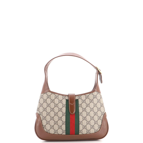 Jackie 1961 Hobo GG Coated Canvas Small
