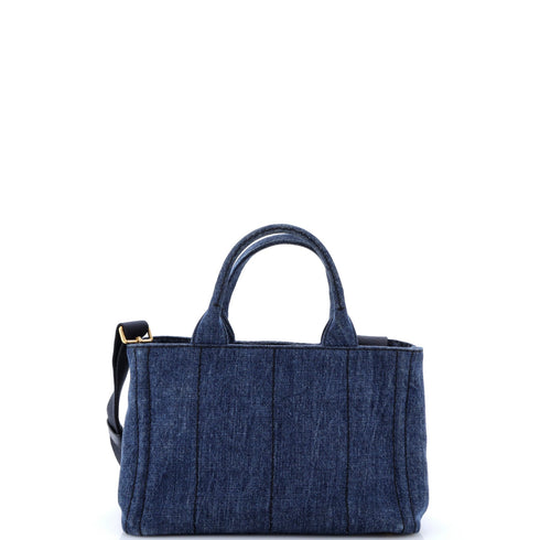 Canapa Convertible Tote Denim Mini