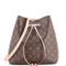 NeoNoe Handbag Monogram Canvas with Leather MM