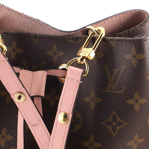 NeoNoe Handbag Monogram Canvas with Leather MM