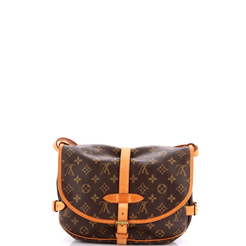 Saumur Handbag Monogram Canvas 30