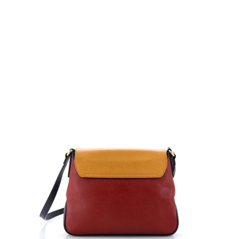 Dahlia Messenger Bag Leather Small