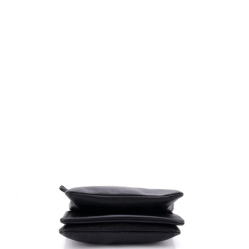 Trio Crossbody Bag Leather Large