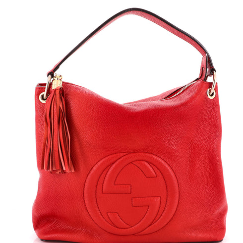 Soho Convertible Hobo Leather Large