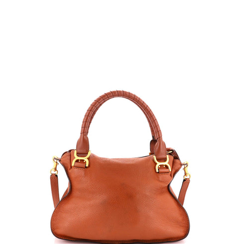 Marcie Satchel Leather Medium