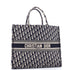 Book Tote Oblique Canvas Large